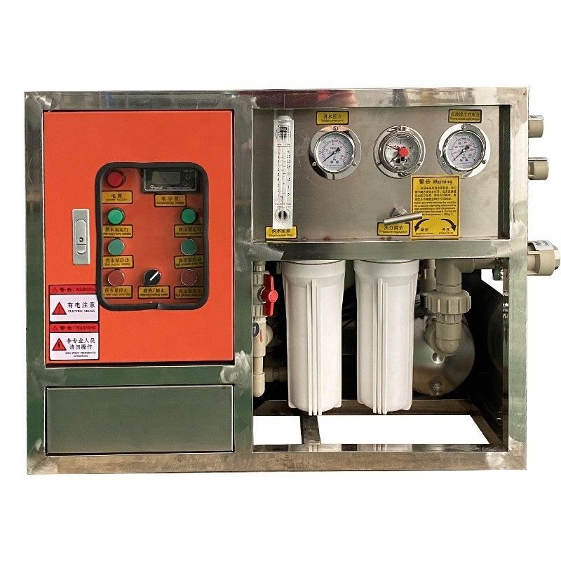 35% Freshwater Recovery Portable Rate Electric Seawater Desalination Device For Island Seawater